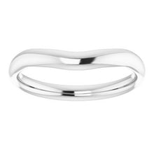 Load image into Gallery viewer, Sterling Silver Band for 6x4 mm Emerald Ring
