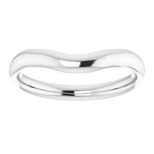 Charger l'image dans la galerie, Sterling Silver Band for 7x5 mm Emerald Ring
