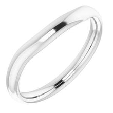 Load image into Gallery viewer, Sterling Silver Band for 5 mm Square Ring
