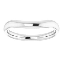 Load image into Gallery viewer, Sterling Silver Band for 6 mm Square Ring

