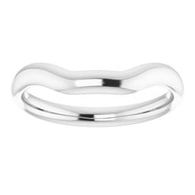 Charger l'image dans la galerie, Sterling Silver Band for 9 mm Square Ring
