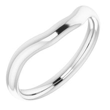 Load image into Gallery viewer, Sterling Silver Band for 8 mm Square Ring

