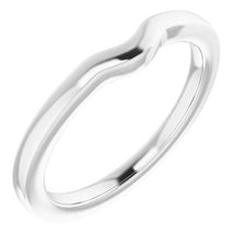 Charger l'image dans la galerie, Sterling Silver Band for 7 mm Round Ring

