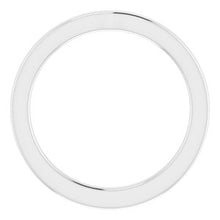 Charger l'image dans la galerie, Sterling Silver Band for 5.2 mm Round Ring
