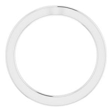 Charger l'image dans la galerie, Sterling Silver Band for 5.8 mm Round Ring
