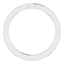 Charger l'image dans la galerie, Sterling Silver Band for 6 mm Round Ring
