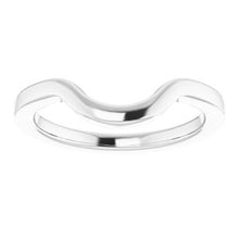 Charger l'image dans la galerie, Sterling Silver Band for 12 mm Round Ring
