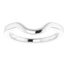 Charger l'image dans la galerie, Sterling Silver Band for 11 mm Round Ring
