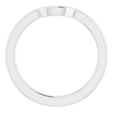 Charger l'image dans la galerie, Sterling Silver Band for 8.2 mm Round Ring
