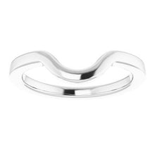 Charger l'image dans la galerie, Sterling Silver Band for 12x10 mm Oval Ring
