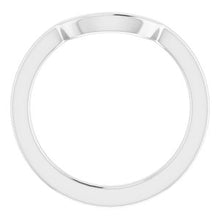 Charger l'image dans la galerie, Sterling Silver Band for 12 mm Cushion Ring
