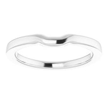 Charger l'image dans la galerie, Sterling Silver Band for 6x4 mm Emerald Ring
