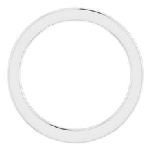 Charger l'image dans la galerie, Sterling Silver Band for 5.5 mm Square Ring
