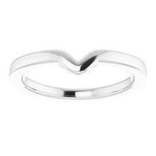 Charger l'image dans la galerie, Sterling Silver Band for 8x4 mm Marquise Ring
