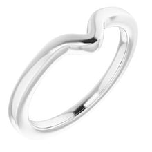 Charger l'image dans la galerie, Sterling Silver Band for 9x4.5 mm Marquise Ring
