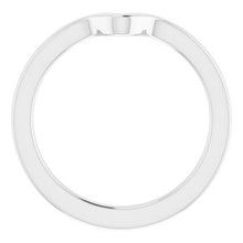 Charger l'image dans la galerie, Sterling Silver Band for 9x4.5 mm Marquise Ring
