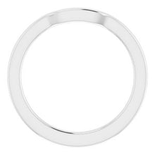 Charger l'image dans la galerie, Sterling Silver Band for 7 mm Square Ring
