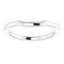 Charger l'image dans la galerie, Sterling Silver Band for 7 mm Square Ring
