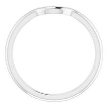 Charger l&#39;image dans la galerie, Sterling Silver Band for 7.4 mm Round Ring
