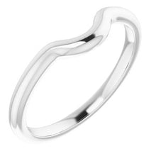 Charger l'image dans la galerie, Sterling Silver Band for 8.2 mm Round Ring
