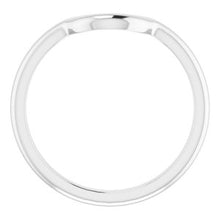 Load image into Gallery viewer, Sterling Silver Band for 11x9 mm Oval Ring
