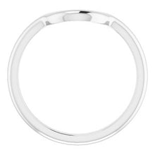 Load image into Gallery viewer, Sterling Silver Band for 12x10 mm Oval Ring

