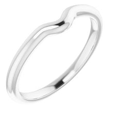 Charger l'image dans la galerie, Sterling Silver Band for 7x5 mm Oval Ring
