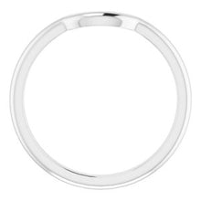 Charger l&#39;image dans la galerie, Sterling Silver Band for 8 mm Cushion Ring
