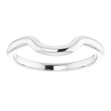 Charger l'image dans la galerie, Sterling Silver Band for 11 mm Cushion Ring
