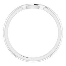 Charger l'image dans la galerie, Sterling Silver Band for 7 mm Cushion Ring
