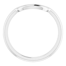 Load image into Gallery viewer, Sterling Silver Band for 13 mm Cushion Ring
