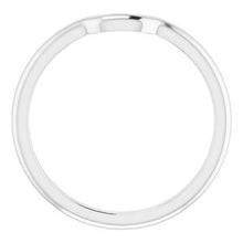 Charger l'image dans la galerie, Sterling Silver Band for 7x5 mm Emerald Ring
