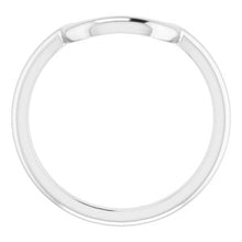 Charger l'image dans la galerie, Sterling Silver Band for 14x10 mm Emerald Ring
