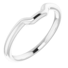 Load image into Gallery viewer, Sterling Silver Band for 8 mm Square Ring
