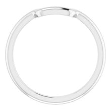 Load image into Gallery viewer, Sterling Silver Band for 10 mm Square Ring

