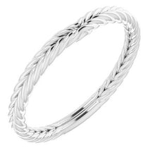Charger l'image dans la galerie, Sterling Silver Band for 4.1 mm Round Ring
