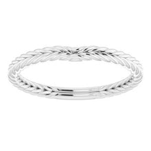 Charger l'image dans la galerie, Sterling Silver Band for 4.1 mm Round Ring
