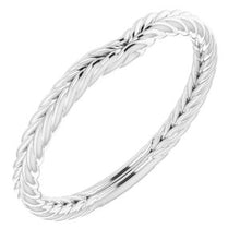 Charger l'image dans la galerie, Sterling Silver Band for 4.8 mm Round Ring
