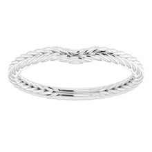 Charger l'image dans la galerie, Sterling Silver Band for 4.8 mm Round Ring
