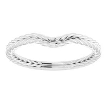 Charger l'image dans la galerie, Sterling Silver Band for 6 mm Round Ring
