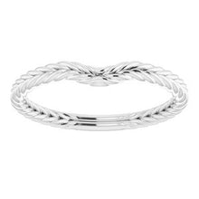 Charger l'image dans la galerie, Sterling Silver Band for 5.5 mm Round Ring

