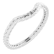 Charger l'image dans la galerie, Sterling Silver Band for 8 mm Round Ring
