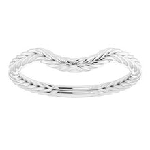 Charger l'image dans la galerie, Sterling Silver Band for 8.2 mm Round Ring
