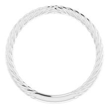 Charger l'image dans la galerie, Sterling Silver Band for 4 mm Square Ring
