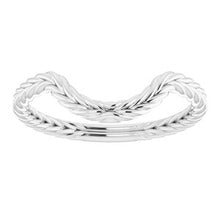 Load image into Gallery viewer, Sterling Silver Band for 12x10 mm Oval Ring
