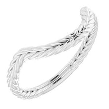 Charger l'image dans la galerie, Sterling Silver Band for 15 mm Round Ring
