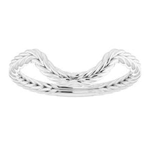 Charger l'image dans la galerie, Sterling Silver Band for 14x10 mm Oval Ring
