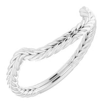 Charger l'image dans la galerie, Sterling Silver Band for 15 mm Cushion Ring
