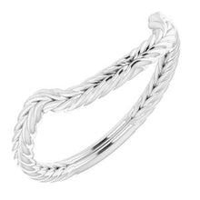 Load image into Gallery viewer, Sterling Silver Band for 14 mm Cushion Ring
