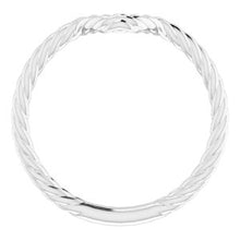 Load image into Gallery viewer, Sterling Silver Band for 9x6 mm Pear Ring
